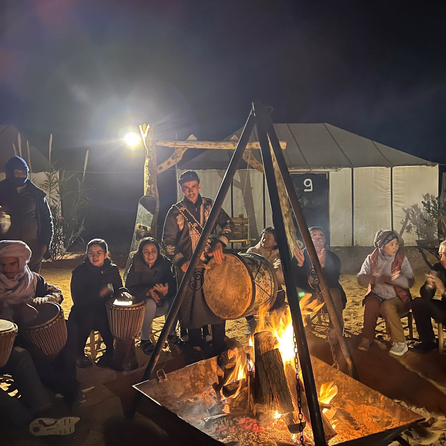 Capodanno turisti europei felici