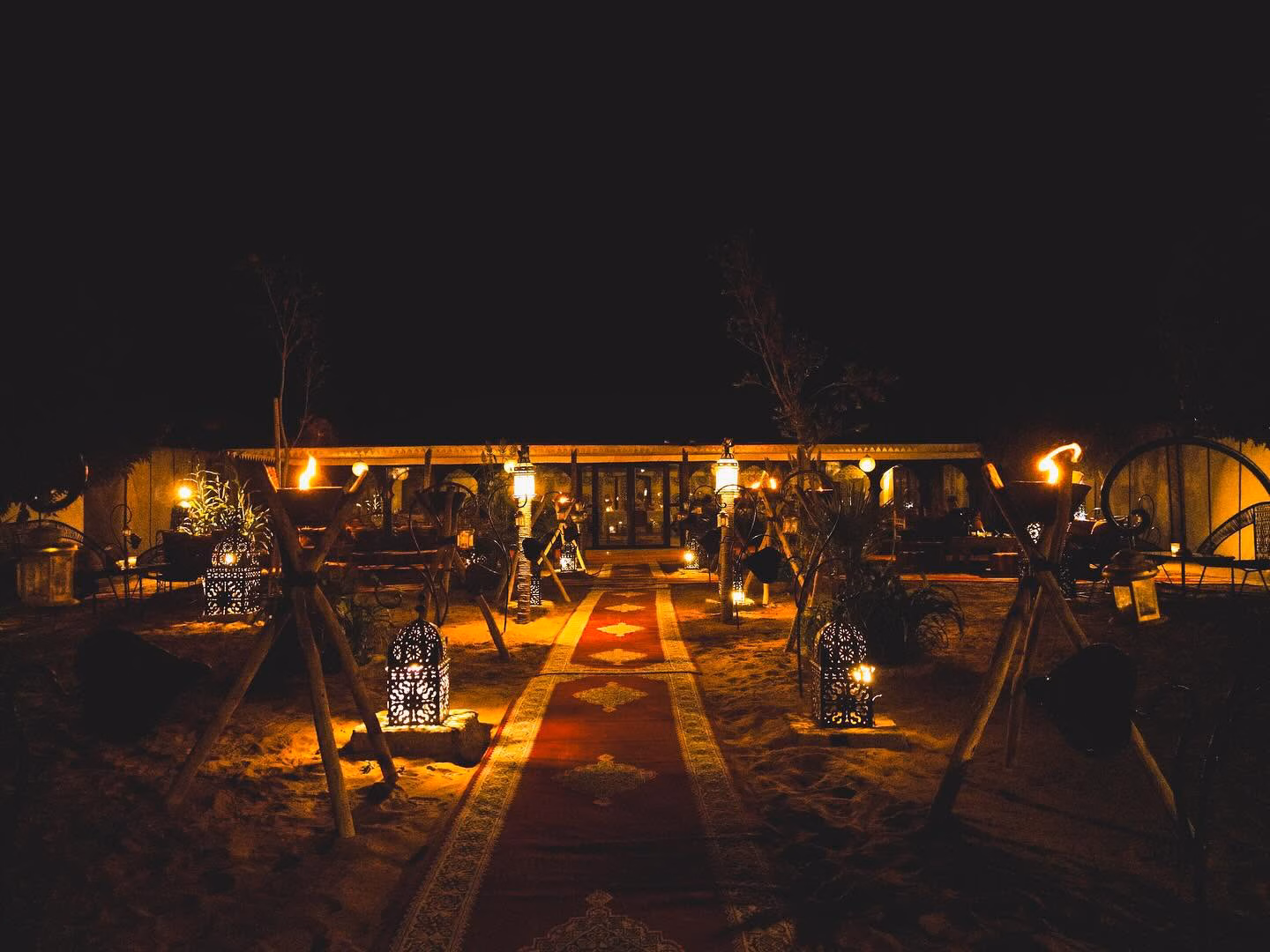 Gran Tour 15 Giorni Casablanca Storia e Natura - Sanmao Desert Luxury Camp Merzouga campo lusso