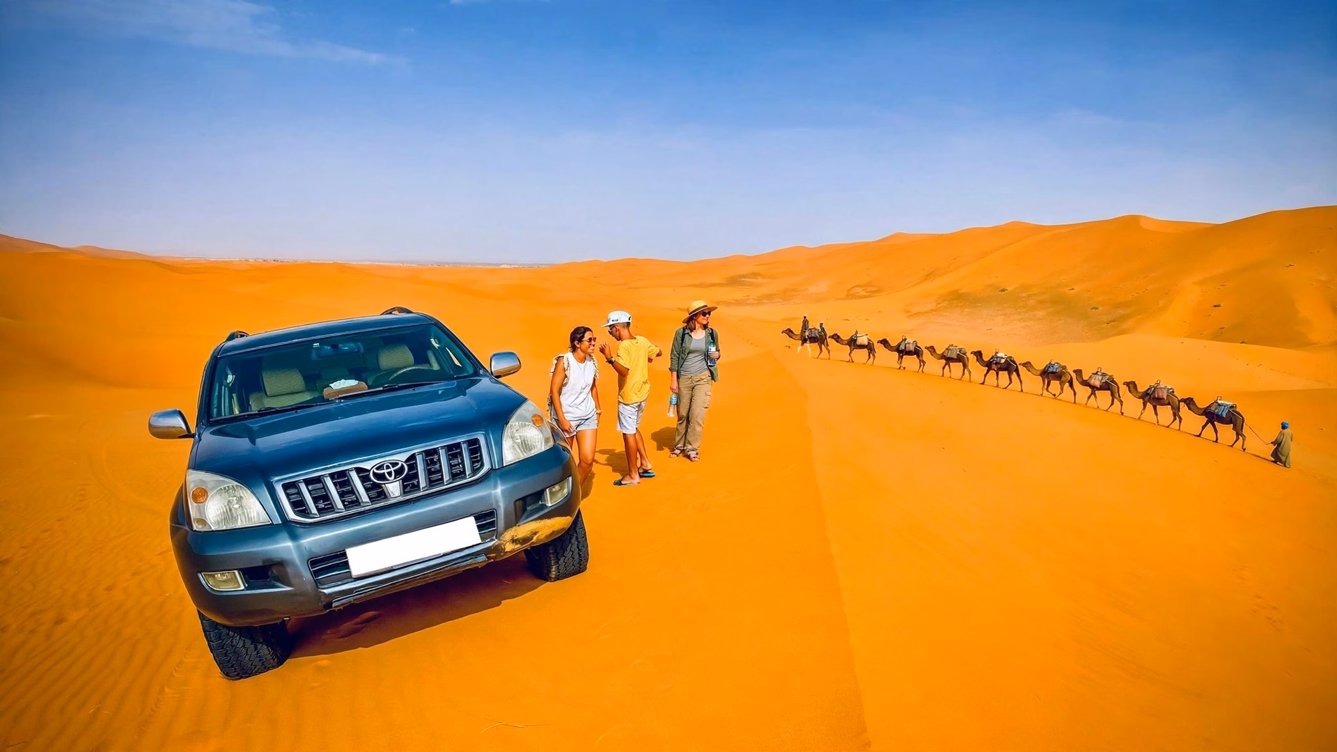 Viaggio organizzato in Marocco tour privati - Merzouga dromedari